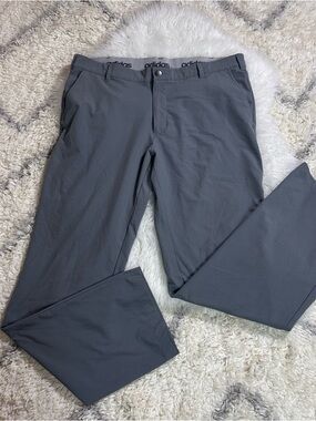 adidas Men's Gray Stretch Golf Chinos